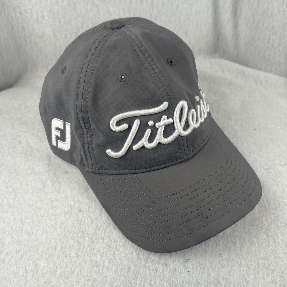 Titleist Prov1 Footjoy Hat Gray